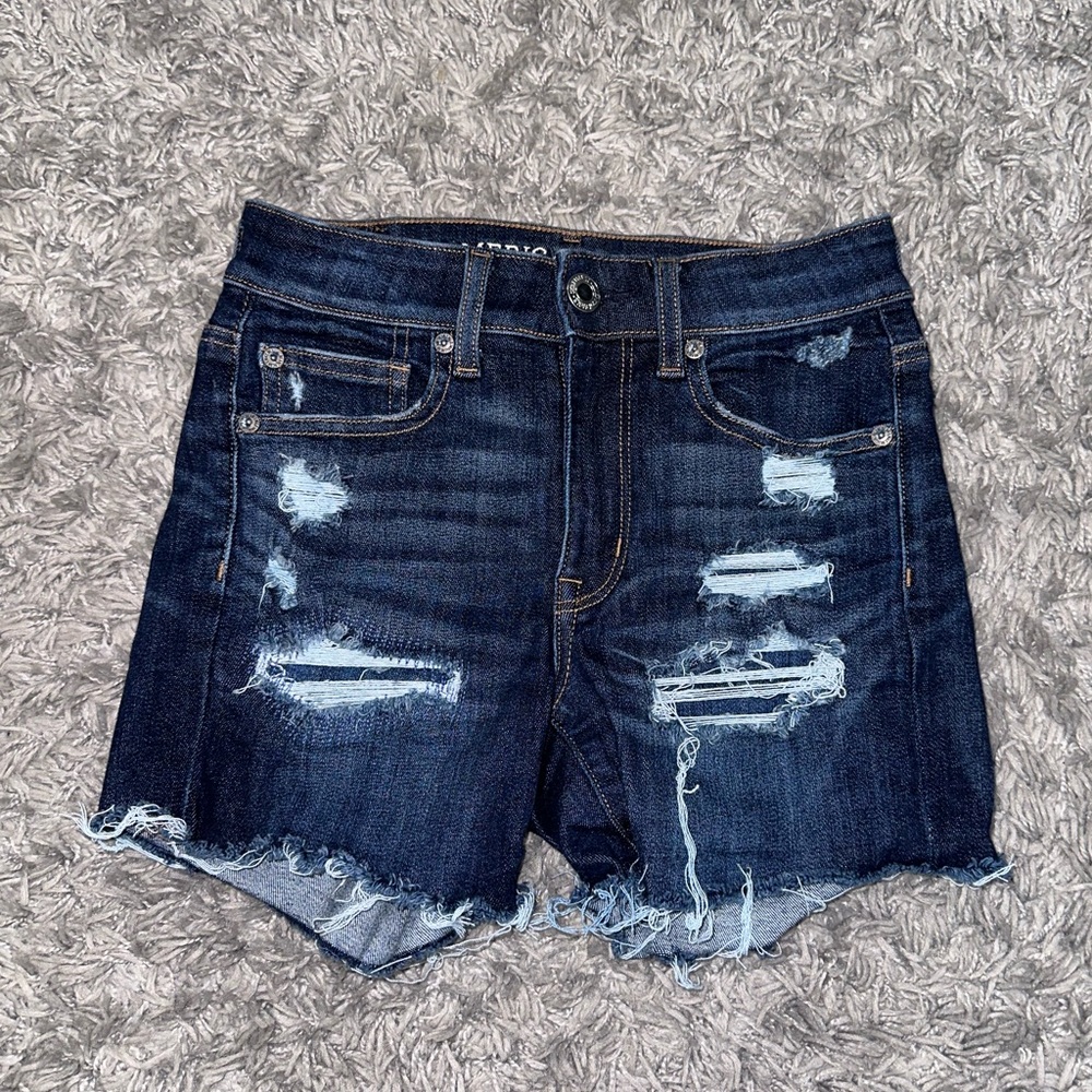 American Eagle Next Level Stretch jean shorts